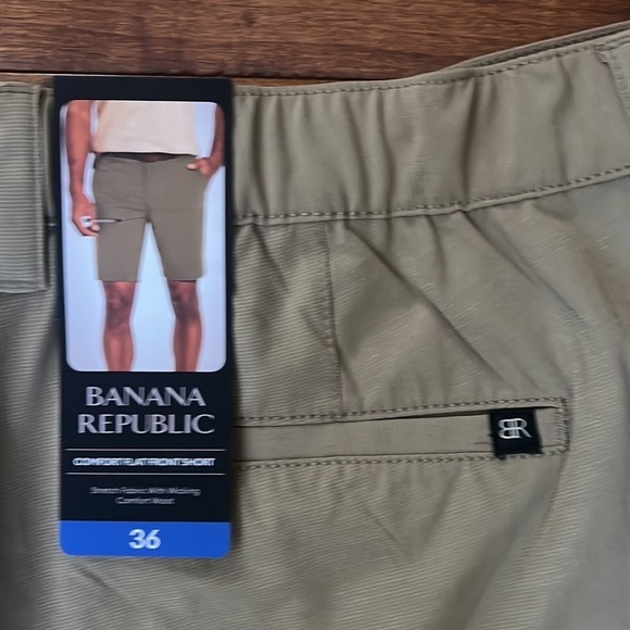 Banana Republic Comfort Flat Front Short Size 36 - Picture 9 of 11